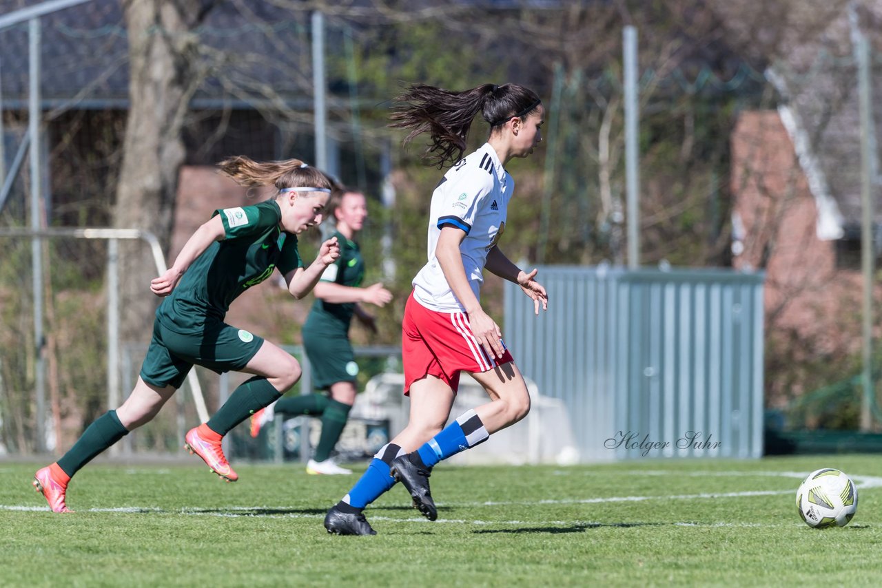 Bild 291 - wBJ Hamburger SV - WfL Wolfsburg : Ergebnis: 2:1